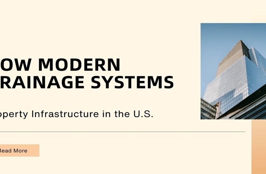 How Modern Drainage Systems Support Smarter Property Infrastructure in the U.S.