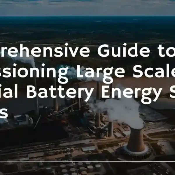 A Comprehensive Guide to Commissioning Large Scale Industrial Battery Energy Storage Systems